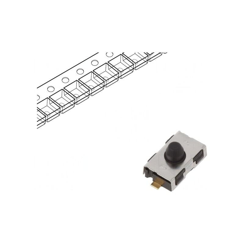 Microîntrerupător TACT SPST-NC SMT 32VDC | Electronic-mag.ro | Componente Electronice
