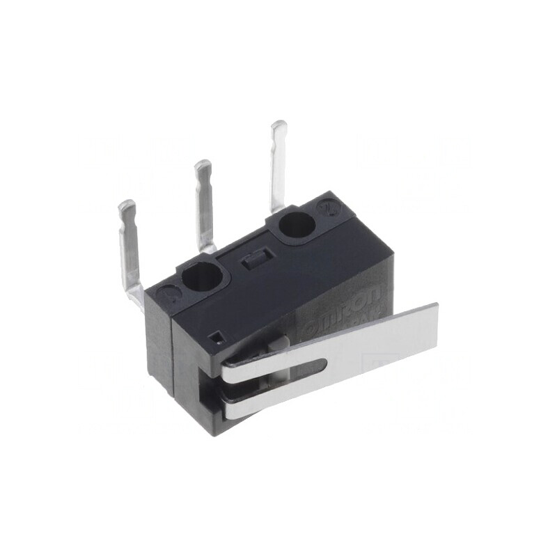 Microîntrerupător cu Manetă 3A 125VAC/0,1A 30VDC | Electronic-mag.ro | Componente Electronice