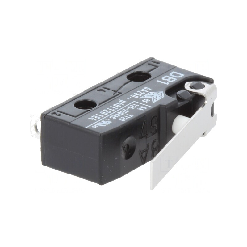 Microîntrerupător cu Manetă 6A/250VAC 0,1A/80VDC | Electronic-mag.ro | Componente Electronice