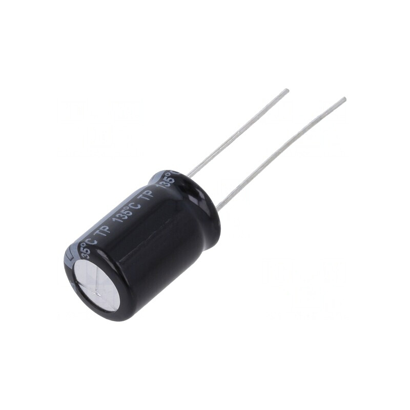Condensator Electrolitic THT 470uF 25V 10x16mm 5mm Raster | Electronic-mag.ro | Componente Electronice