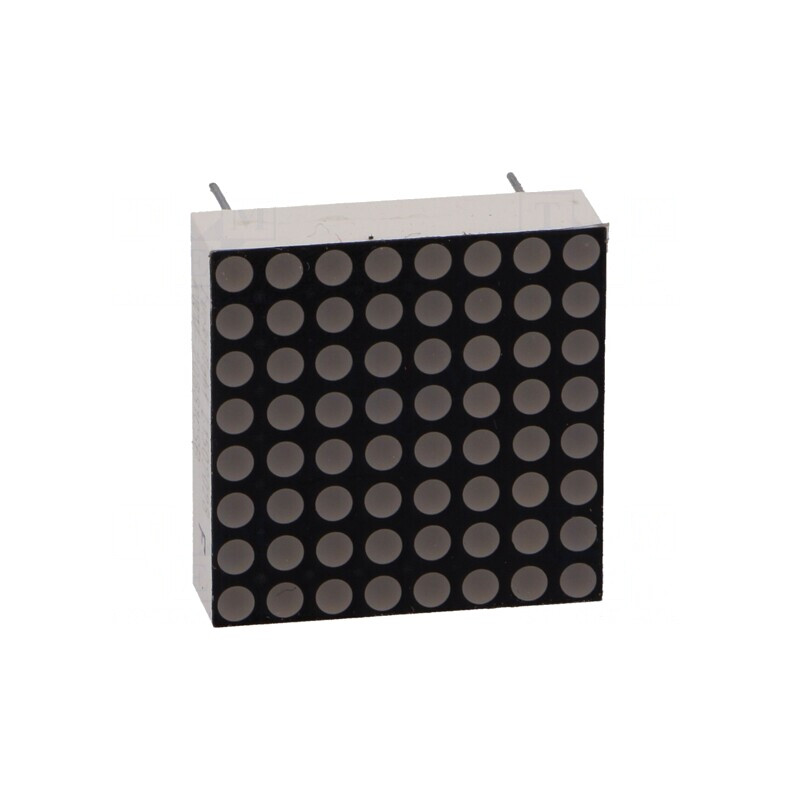 Afişaj LED Matrice 8x8 Roşie 20x20mm | Electronic-mag.ro | Componente Electronice