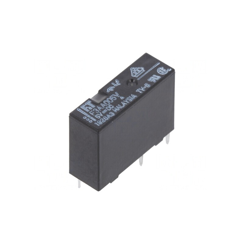 Releu electromagnetic SPST-NO 5VDC 5A PCB | Electronic-mag.ro | Componente Electronice
