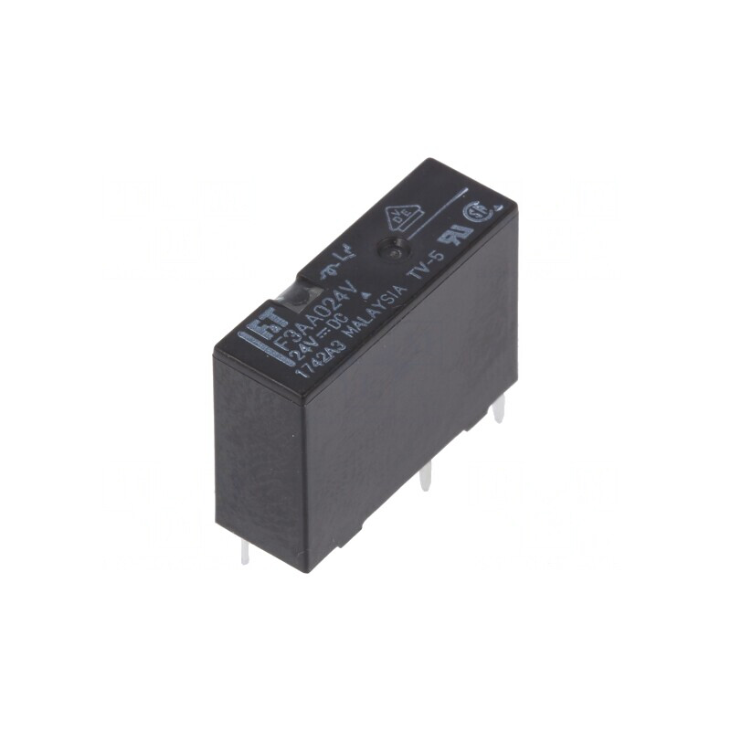 Releu electromagnetic 24VDC 5A 5A/250VAC | Electronic-mag.ro | Componente Electronice