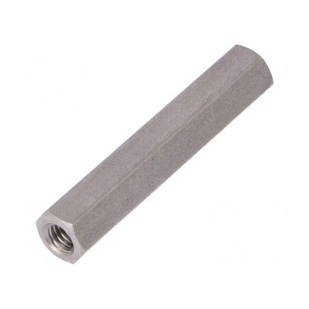 Piuliţă Distanţieră Filetată M6 Hexagonală 55mm | Electronic-mag.ro | Componente Electronice