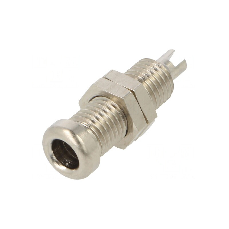 Soclu Banană 4mm 16A 60VDC Nichelat | Electronic-mag.ro | Componente Electronice Soclu Banană 4mm 16A 60VDC Nichelat | Electronic-mag.ro | Componente Electronice