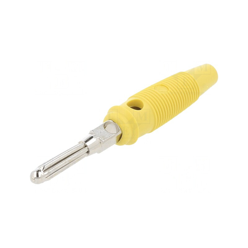 Conector banană 4mm galben neizolat 16A 60VDC | Electronic-mag.ro | Componente Electronice Conector banană 4mm galben neizolat 16A 60VDC | Electronic-mag.ro | Componente Electronice