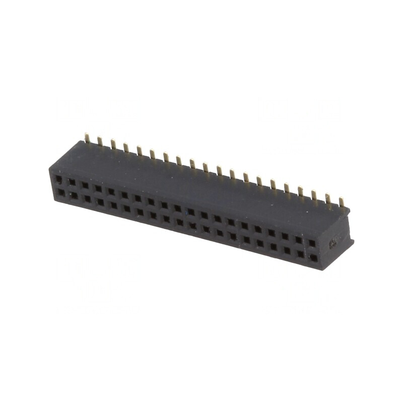 Soclu pini mamă 40 pini 1,27mm SMT 2x20 | Electronic-mag.ro | Componente Electronice