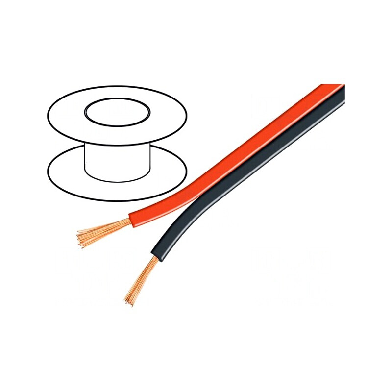 Cablu Difuzor 2x1mm² Cu Negru-Roșu | Electronic-mag.ro | Componente Electronice Cablu Difuzor 2x1mm² Cu Negru-Roșu | Electronic-mag.ro | Componente Electronice