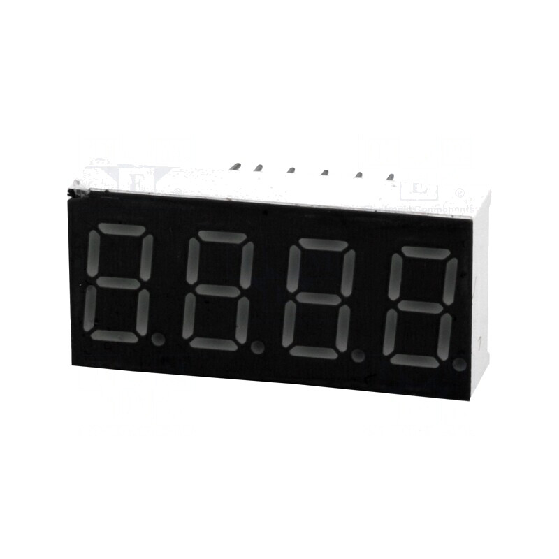 Display LED 7 Segmente 9.2mm 4 Digit Roșu | Electronic-mag.ro | Componente Electronice Display LED 7 Segmente 9.2mm 4 Digit Roșu | Electronic-mag.ro | Componente Electronice