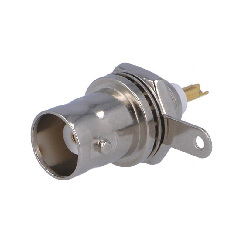Soclu BNC Mamă pentru Panou PTFE | Electronic-mag.ro | Componente Electronice