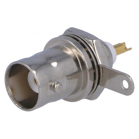 Soclu BNC Mamă pentru Panou PTFE | Electronic-mag.ro | Componente Electronice