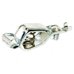 Bornă crocodil 5A 7.9mm Cositorit | Electronic-mag.ro | Componente Electronice