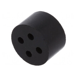 Insert Presetupă 2mm M16 Cauciuc NBR 4 Orificii | Electronic-mag.ro | Componente Electronice