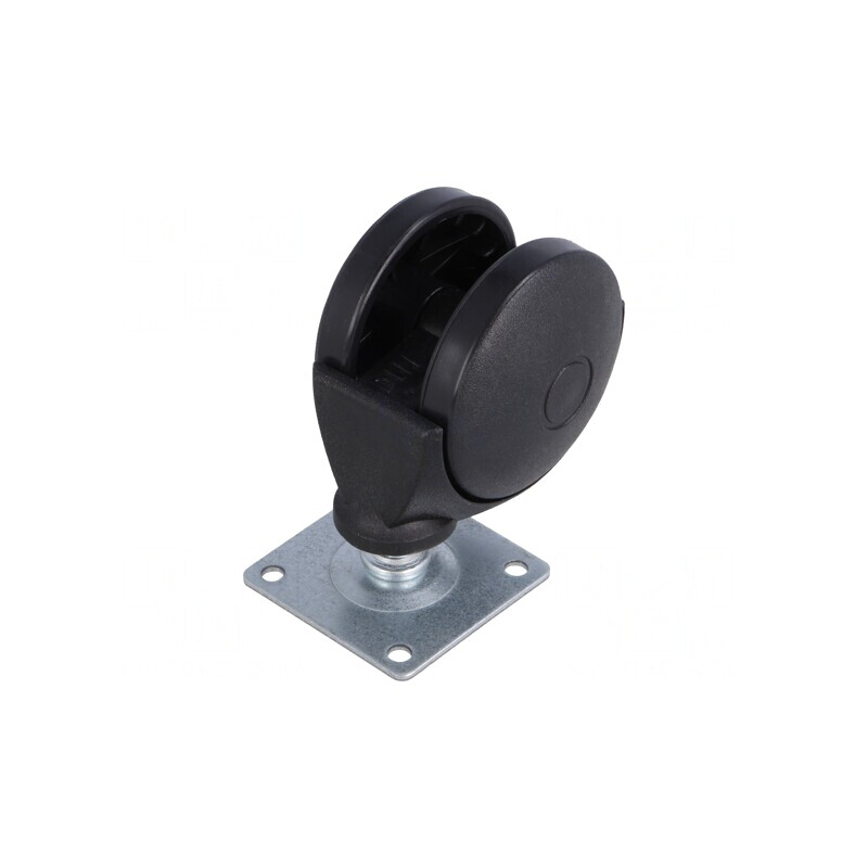 Roți Mobilă 50mm 40kg Poliamidă | Electronic-mag.ro | Componente Electronice