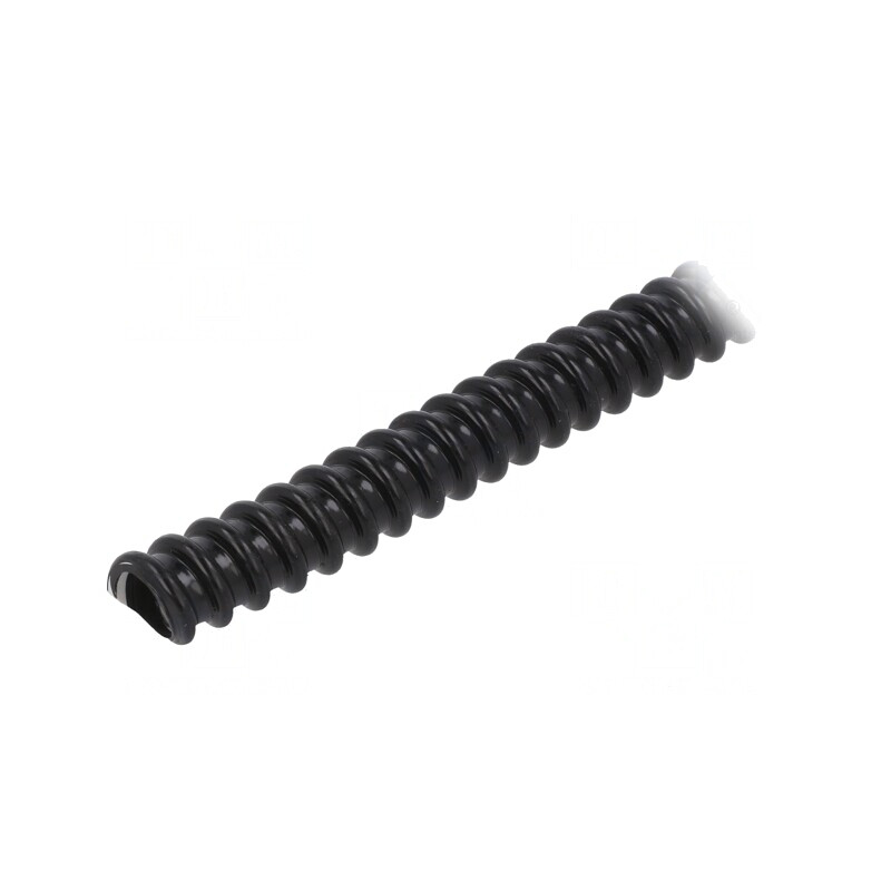 Tub de protecție PVC negru 10mm 30m | Electronic-mag.ro | Componente Electronice