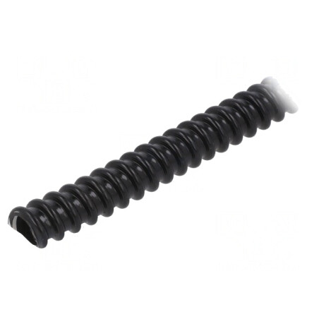 Tub de protecție PVC negru 10mm 30m | Electronic-mag.ro | Componente Electronice