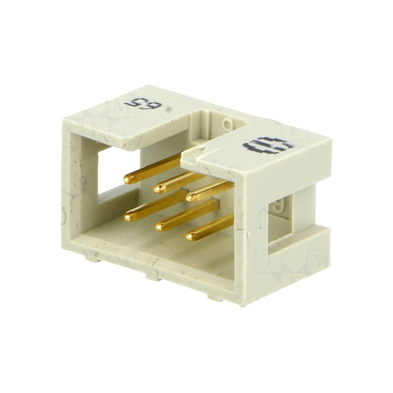 Soclu IDC Tată 6 Pini THT 1,27mm 2,54mm | Electronic-mag.ro | Componente Electronice Soclu IDC Tată 6 Pini THT 1,27mm 2,54mm | Electronic-mag.ro | Componente Electronice