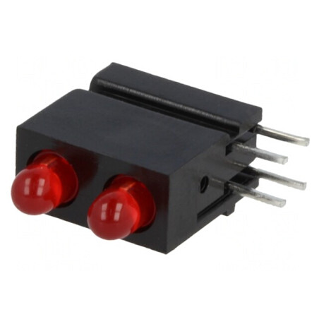 LED Rotund Roșu 3mm 20mA | Electronic-mag.ro | Componente Electronice