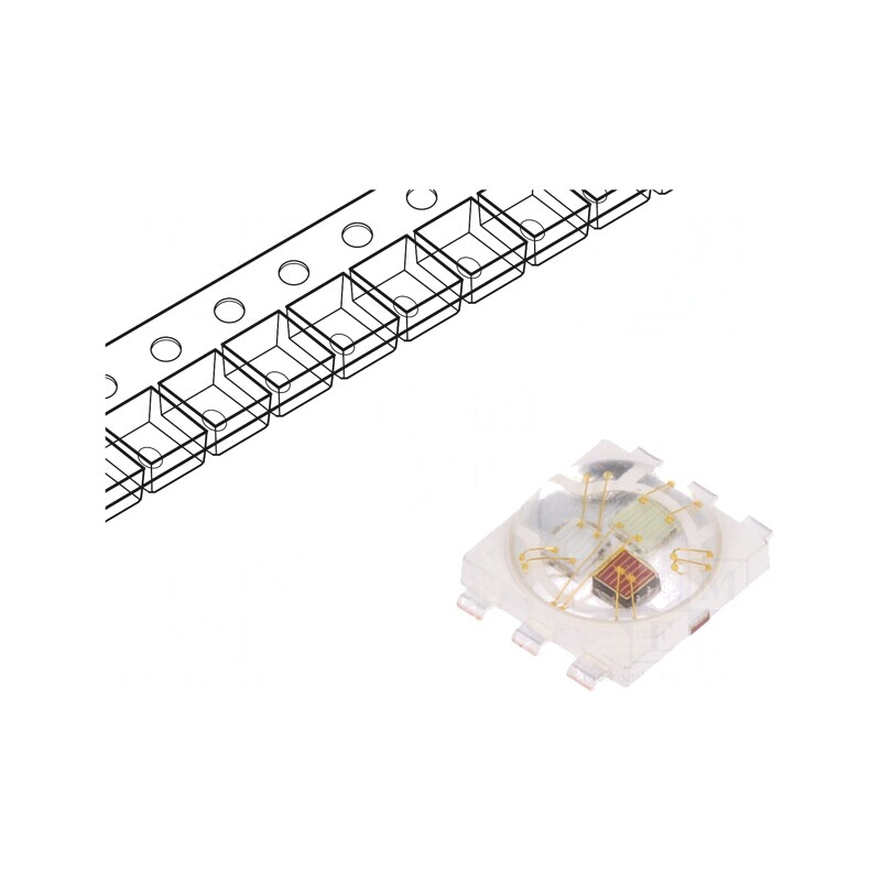 LED RGB 140° 350mA | Electronic-mag.ro | Componente Electronice LED RGB 140° 350mA | Electronic-mag.ro | Componente Electronice