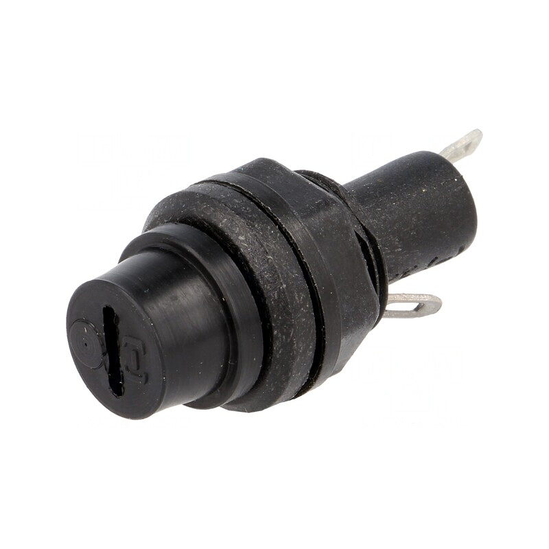 Clemă Siguranțe Cilindrice 5x20mm 6,3A 250V Panou | Electronic-mag.ro | Componente Electronice