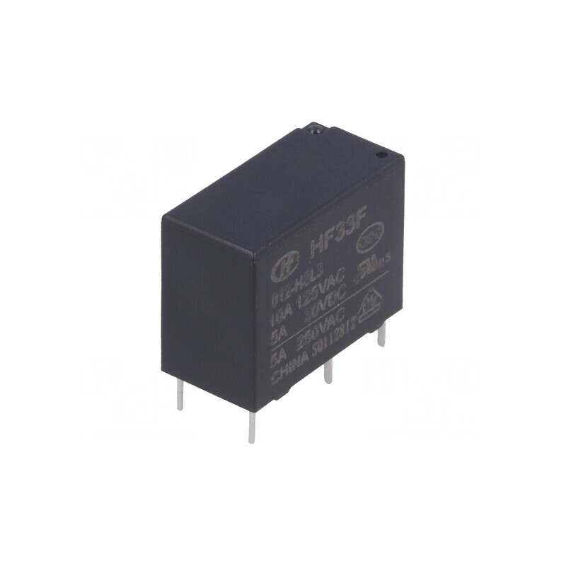Releu Electromagnetic SPST-NO 12VDC 10A 5A/250VAC | Electronic-mag.ro | Componente Electronice