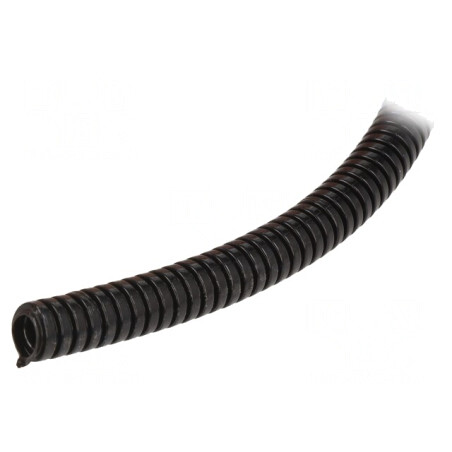 Tub de protecție negru poliamidă 6  | Electronic-mag.ro | Componente Electronice
