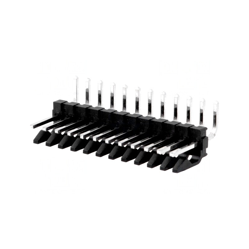 Soclu cablu-placă tată 3,96mm 12 PIN THT 7A cositorit | Electronic-mag.ro | Componente Electronice