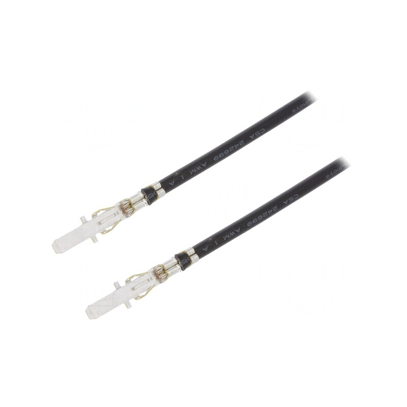 Pin Tată Cositorit 16AWG SABRE 7.5mm 0.3m | Electronic-mag.ro | Componente Electronice