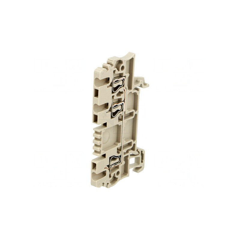 Conector terminal șine 1.5mm² 3 borne bej | Electronic-mag.ro | Componente Electronice Conector terminal șine 1.5mm² 3 borne bej | Electronic-mag.ro | Componente Electronice