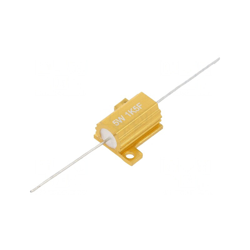 Rezistor Bobinat 1,5kΩ 5W Axial | Electronic-mag.ro | Componente Electronice