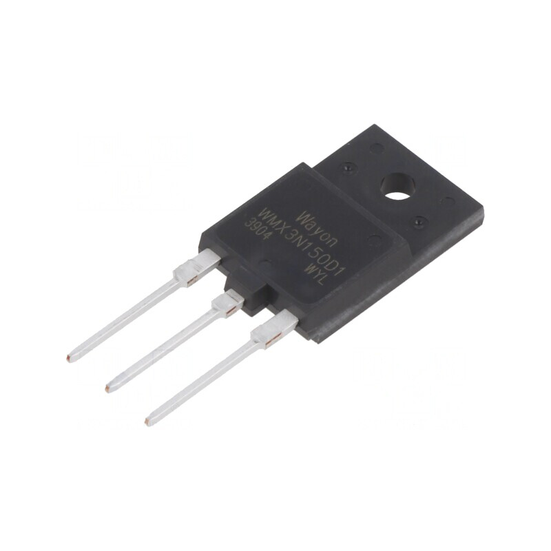 Tranzistor N-MOSFET 1,5kV 3A 90W | Electronic-mag.ro | Componente Electronice