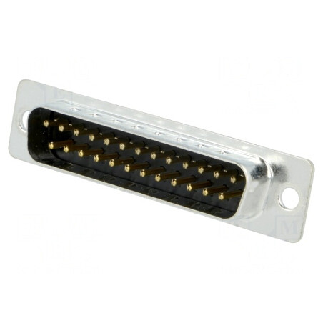 Conector D-Sub 25 PIN Soclu Tată PCB THT 3A 250V | Electronic-mag.ro | Componente Electronice