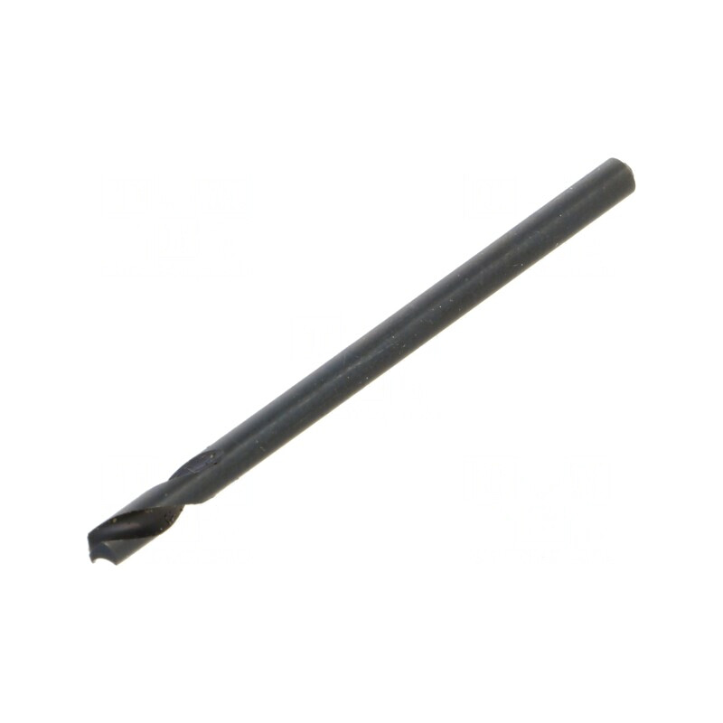 Burghiu metal Ø 2.5mm 43mm oțel rapid HSS | Electronic-mag.ro | Componente Electronice
