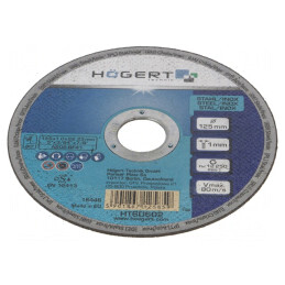Disc de tăiere 125mm corindon 1mm | Electronic-mag.ro | Componente Electronice