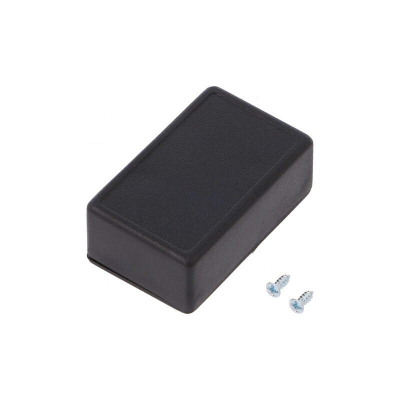 Carcasă universală ABS neagră 28x45x18mm | Electronic-mag.ro | Componente Electronice