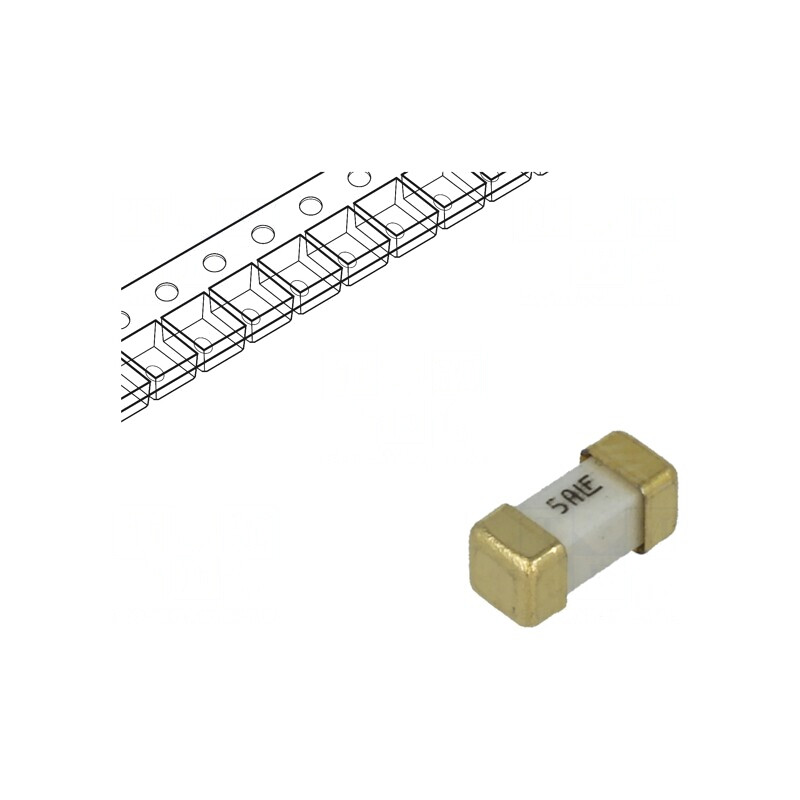 Siguranţă Ultra-Rapid 5A SMD 125VAC/125VDC | Electronic-mag.ro | Componente Electronice