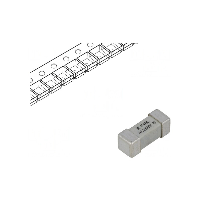 Siguranță Rapidă 4A 250VAC SMD | Electronic-mag.ro | Componente Electronice