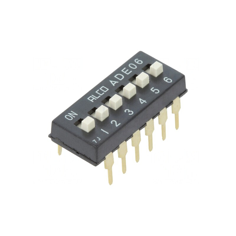 Comutator DIP-SWITCH 6 Secțiuni ON-OFF 24V | Electronic-mag.ro | Componente Electronice Comutator DIP-SWITCH 6 Secțiuni ON-OFF 24V | Electronic-mag.ro | Componente Electronice