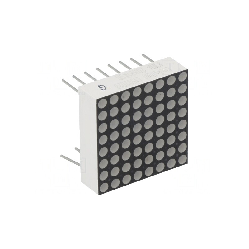Afișaj LED Matrice 8x8 Roșu 20x20mm | Electronic-mag.ro | Componente Electronice