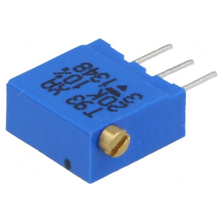 Potențiometru Multitură 20kΩ 500mW THT ±10% | Electronic-mag.ro | Componente Electronice