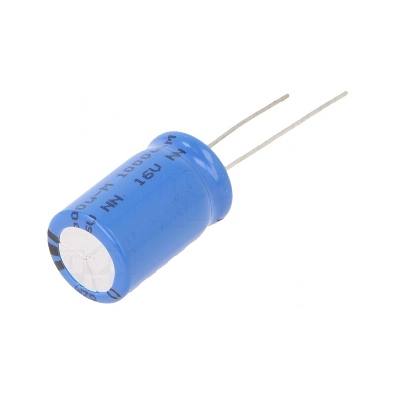 Condensator electrolitic THT 1mF 16V 12,5x20mm 5mm Raster | Electronic-mag.ro | Componente Electronice