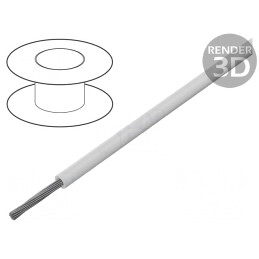 Cablu Electric 16AWG PVC Alb 600V | Electronic-mag.ro | Componente Electronice