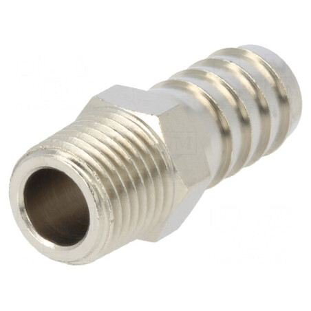 Racord Push-In Ștuț Alamă Nichelată R 1/4 12mm | Electronic-mag.ro | Componente Electronice