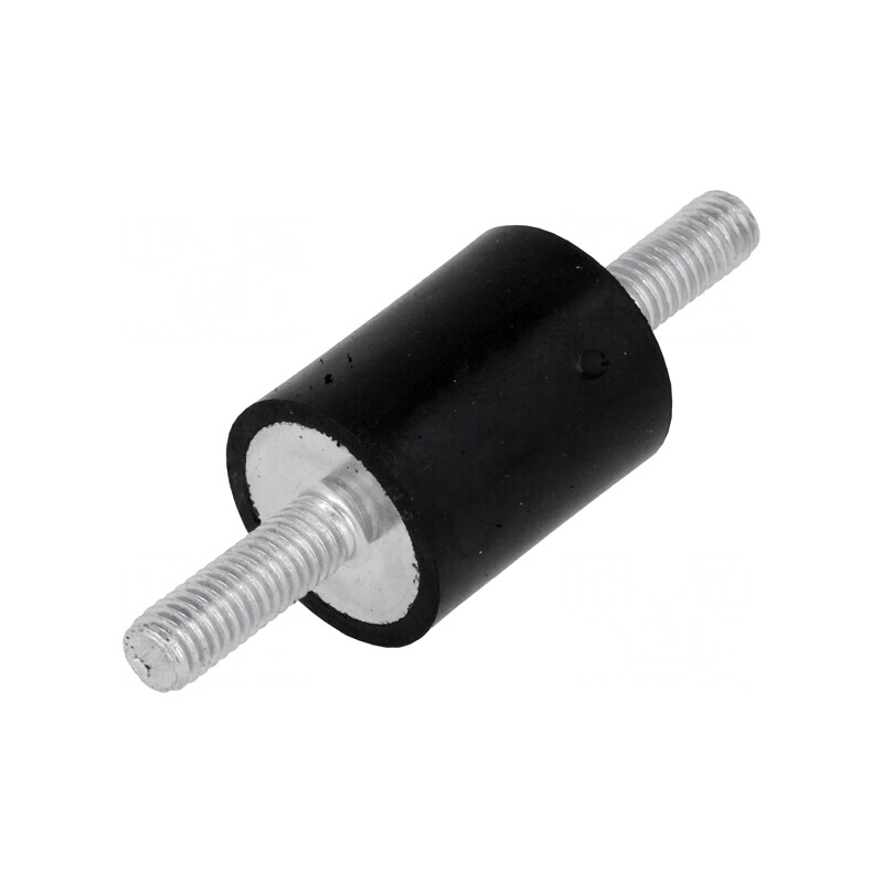 Atenuator de Vibrații M6 20mm Guma 25mm 310N 50N/mm | Electronic-mag.ro | Componente Electronice Atenuator de Vibrații M6 20mm Guma 25mm 310N 50N/mm | Electronic-mag.ro | Componente Electronice