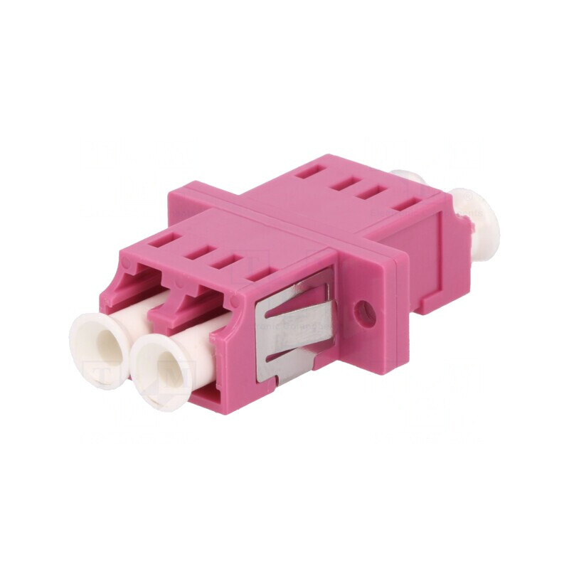 Conector Fibră Optică Duplex Multimod Mamă | Electronic-mag.ro | Componente Electronice