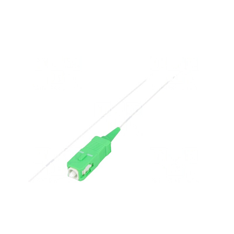 Cablul fibră optică SC/APC 1,5m LSZH alb | Electronic-mag.ro | Componente Electronice