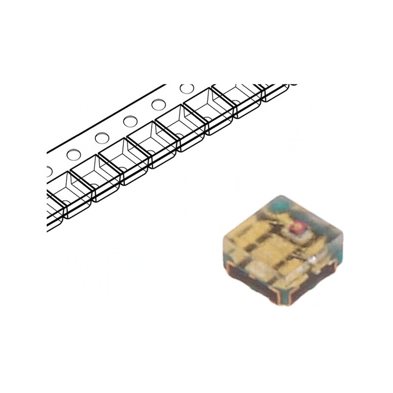 LED RGB SMD 0404 1,05x1,05mm | Electronic-mag.ro | Componente Electronice