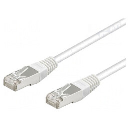 Patch Cord Ethernet Alb 1m Cat5e | Electronic-mag.ro | Componente Electronice