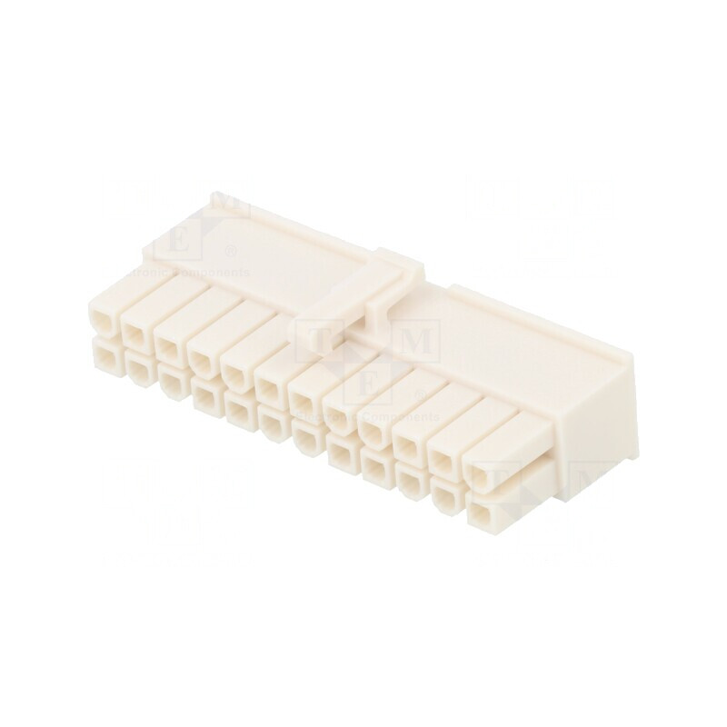 Mufă PCB mamă Mini-Fit Jr 4,2mm 24 pini | Electronic-mag.ro | Componente Electronice