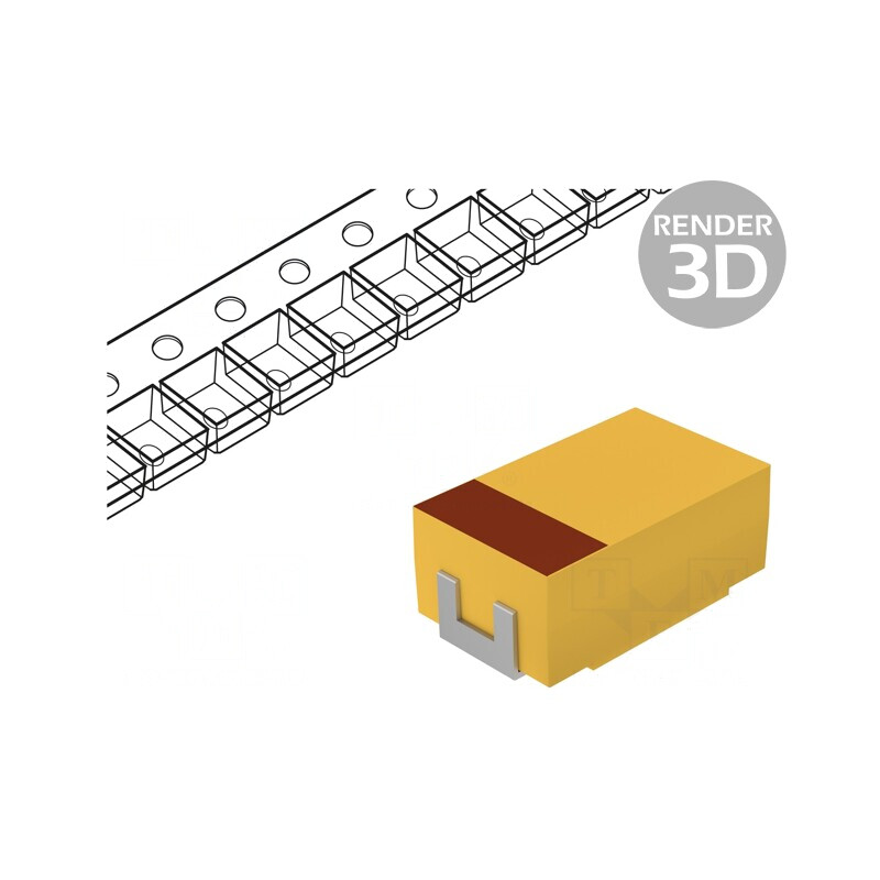 Condensator tantal-polimer 47uF 25V SMD | Electronic-mag.ro | Componente Electronice Condensator tantal-polimer 47uF 25V SMD | Electronic-mag.ro | Componente Electronice